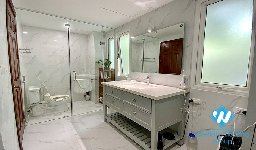 Good condition and fully furnished house for rent in Tay Ho District, Hanoi